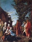 ALTDORFER, Albrecht, Christ Taking Leave of his mother